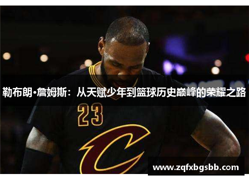 勒布朗·詹姆斯：从天赋少年到篮球历史巅峰的荣耀之路